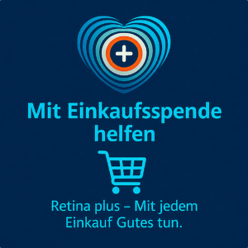 Einkaufswagen als Symbol für Einkaufsspenden
